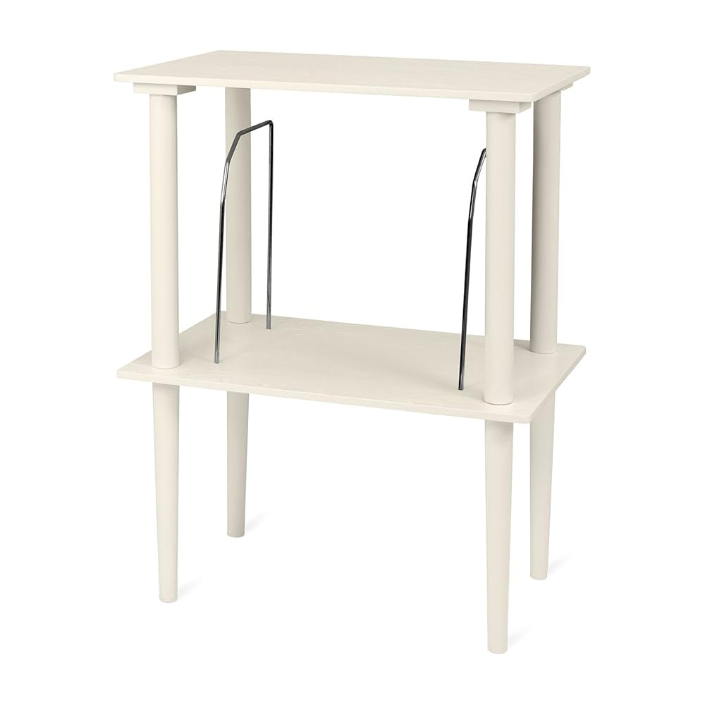Wooden Stand with Record Holder