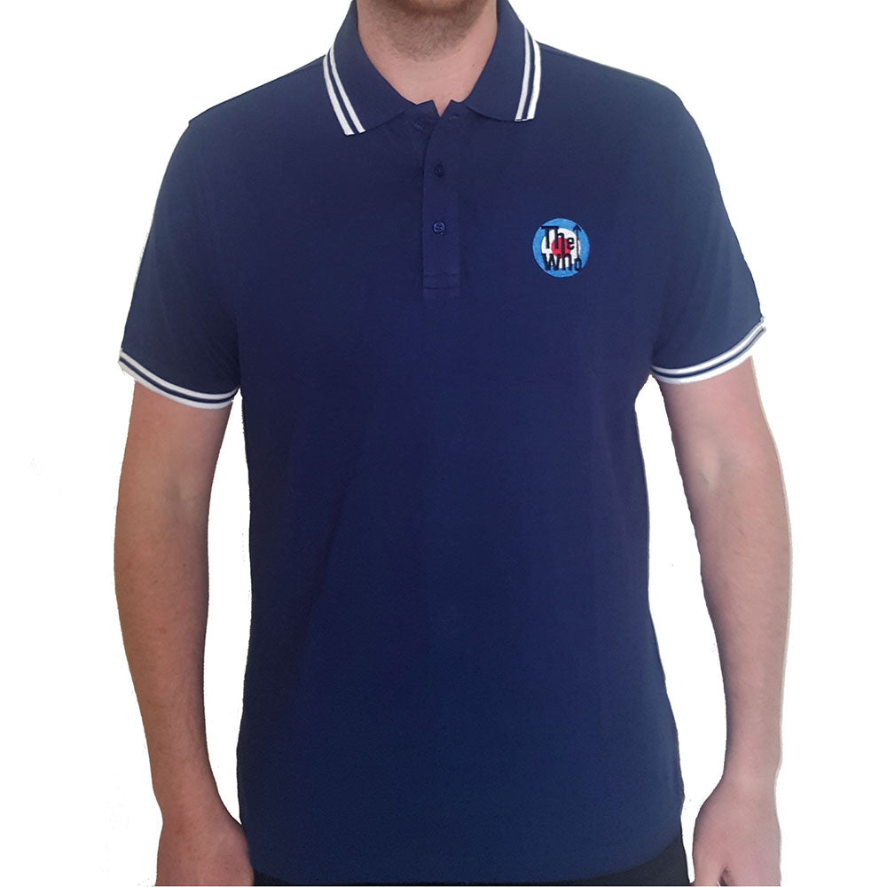 Who, The - Polo - Target Logo - Navy