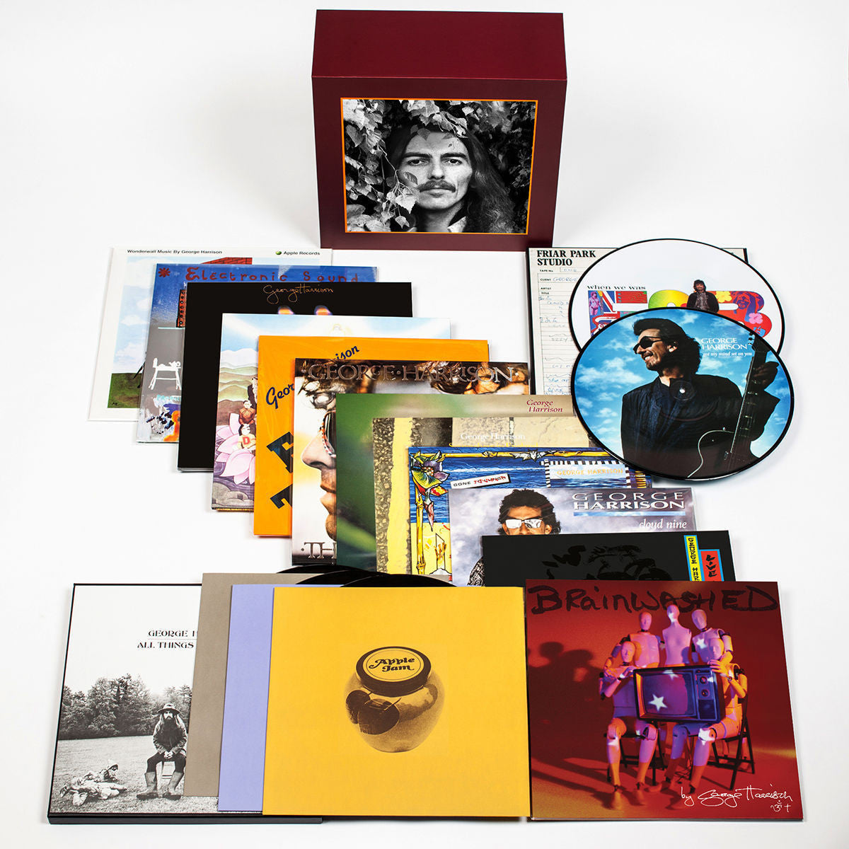 GEORGE HARRISON Complete Collection LP Vinyl 180g Box Set NEW 2017 - VINYL LP "VINYLBADGES"