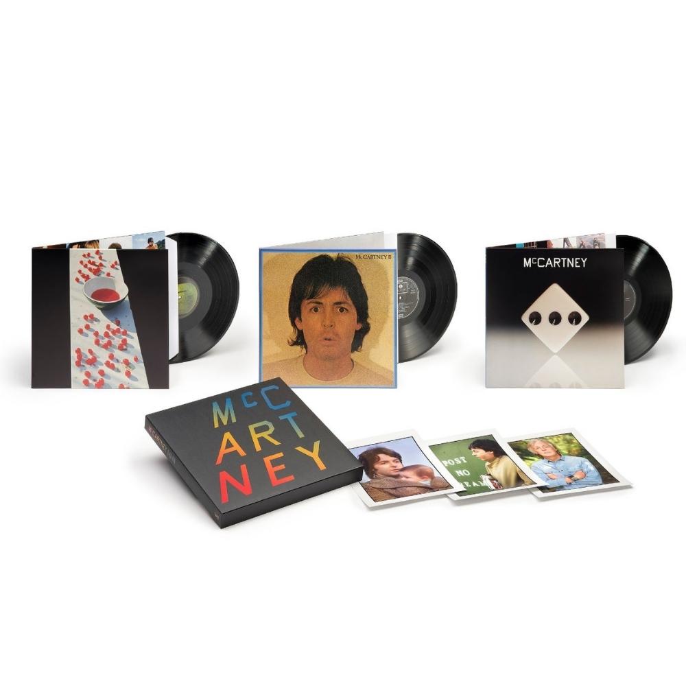 Paul McCartney McCartney I/II/III Vinyl LP Box Set 2022 - VINYL LP "VINYLBADGES"