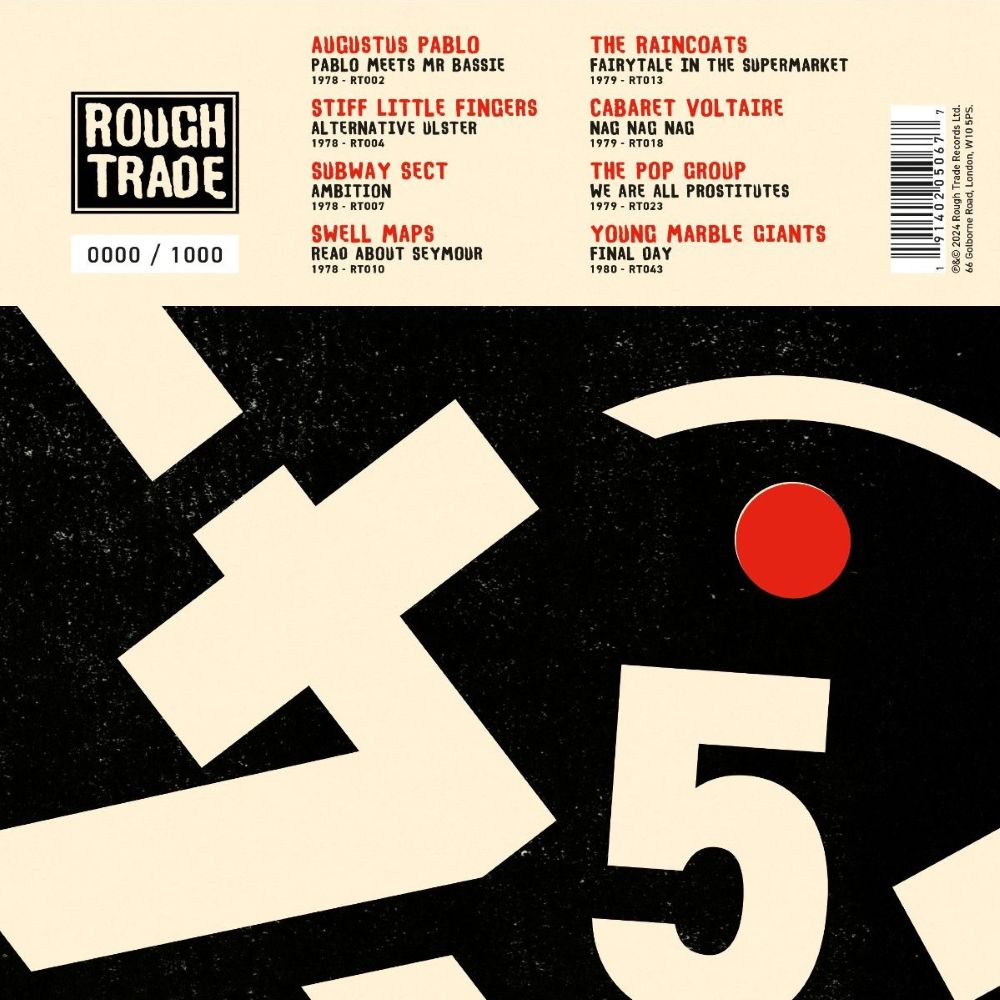 Rough Trade 45s: Volume 1 7" Vinyl Box Set 2025 - VINYL LP "VINYLBADGES"
