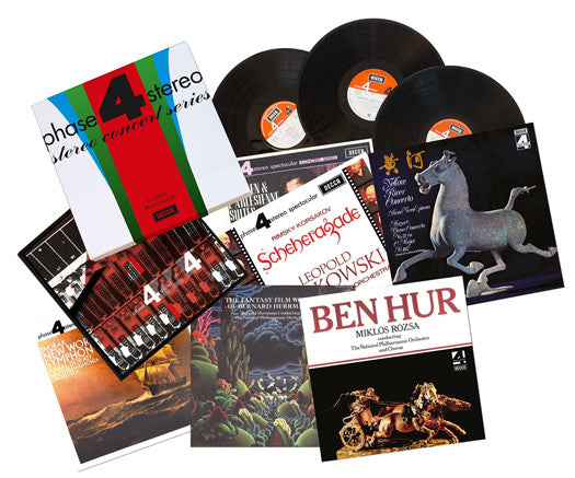 PHASE FOUR STEREO LP VINYL 33RPM NEW BOX SET - VINYL LP "VINYLBADGES"