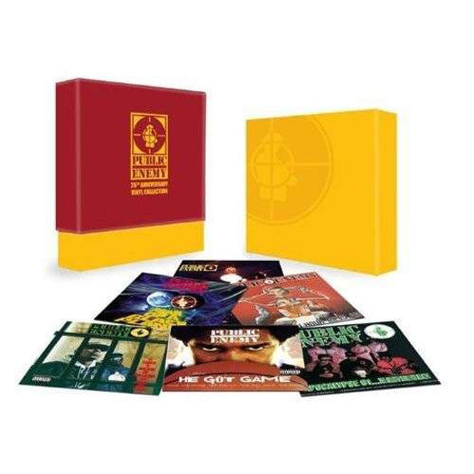 PUBLIC ENEMY 25TH ANNIVERSARY LP VINYL COLLECTION LP VINYL  NEW  BOX SET - VINYL LP "VINYLBADGES"