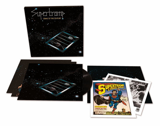 SUPERTRAMP CRIME OF THE CENTURY LP VINYL NEW 2014 33RPM BOX SET - VINYL LP "VINYLBADGES"