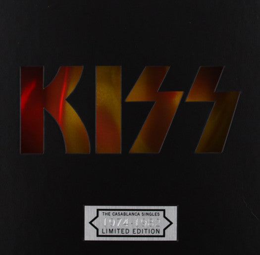 KISS THE CASABLANCA SINGLES 7 INCH VINYL SINGLES NEW LTD ED BOX SET 2014 - VINYL LP "VINYLBADGES"