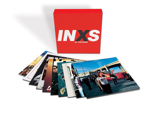 INXS ALL THE VOICES LP VINYL NEW DELUXE BOX SET 2014 - VINYL LP "VINYLBADGES"