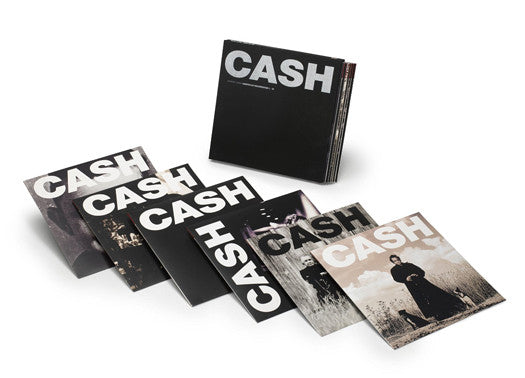 JOHNNY CASH AMERICAN RECORDINGS BOX SET LP VINYL NEW 33RPM - VINYL LP "VINYLBADGES"