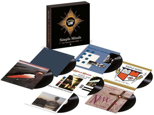 SIMPLE MINDS THE VINYL COLLECTION 1979-1985 7 LP BOX SET NEW 33RPM - VINYL LP "VINYLBADGES"