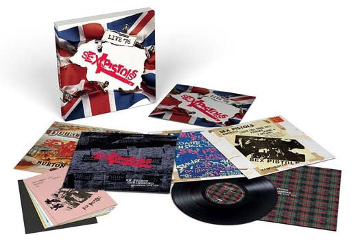 SEX PISTOLS Live '76 4LP Vinyl BOX SET NEW - VINYL LP "VINYLBADGES"