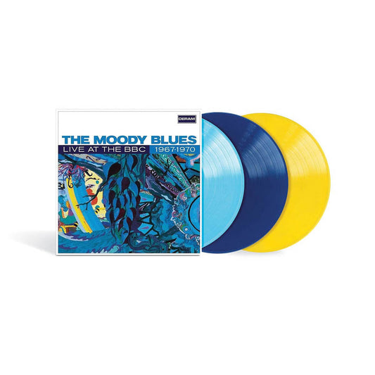 The Moody Blues Live at the BBC 19671970 Triple Vinyl LP Box Set 2019 - VINYL LP "VINYLBADGES"