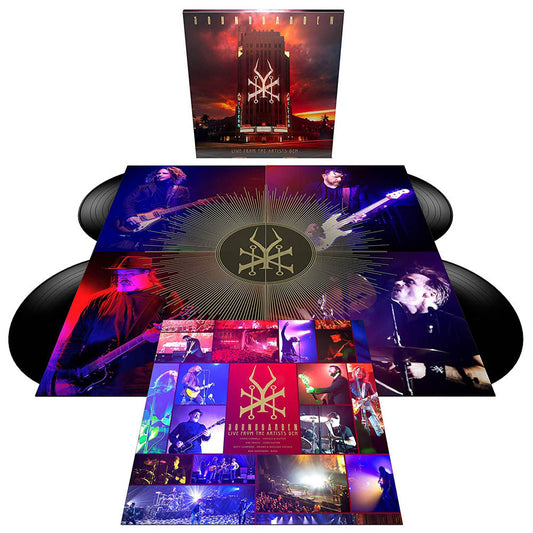Soundgarden Live from The Artists Den Quadruple Vinyl LP Box Set 2019 - VINYL LP "VINYLBADGES"