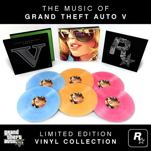 THE OF GRAND THEFT AUTO LP VINYL NEW 2014 33RPM BOX SET - VINYL LP "VINYLBADGES"
