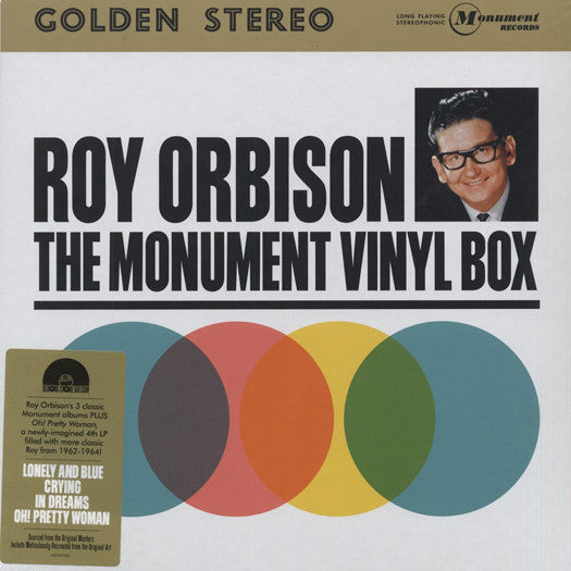 ROY ORBISON MONUMENT BOX SET LP VINYL NEW (US) 33RPM - VINYL LP "VINYLBADGES"