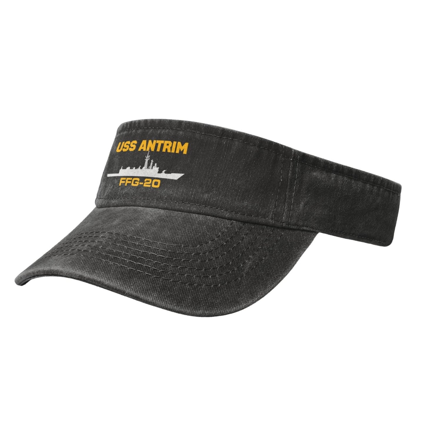USS Antrim (FFG-20) Printed adjustable Empty Top Baseball Sun Cap unisex outdoor sports hat veterans gift