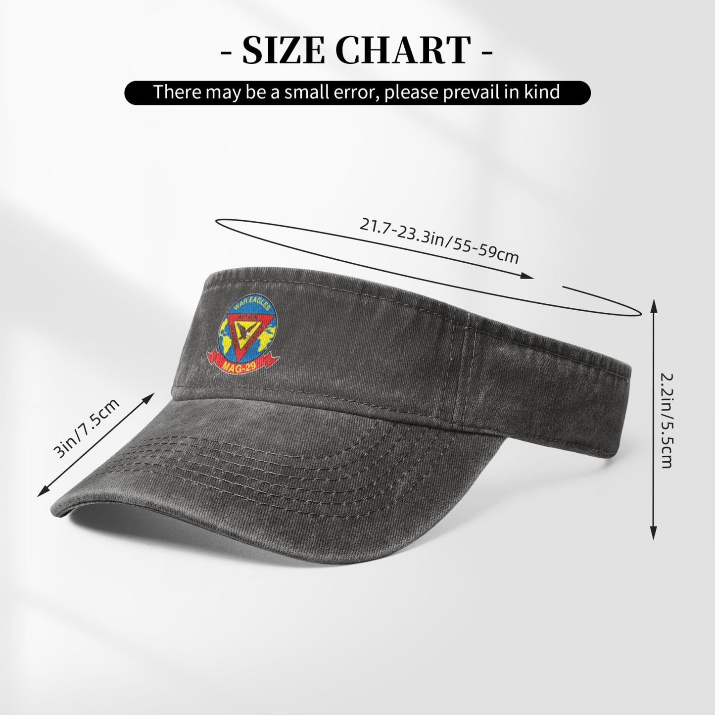MAG29 Printing adjustable Empty Top Baseball Sun Cap unisex outdoor sport hat veterans gift