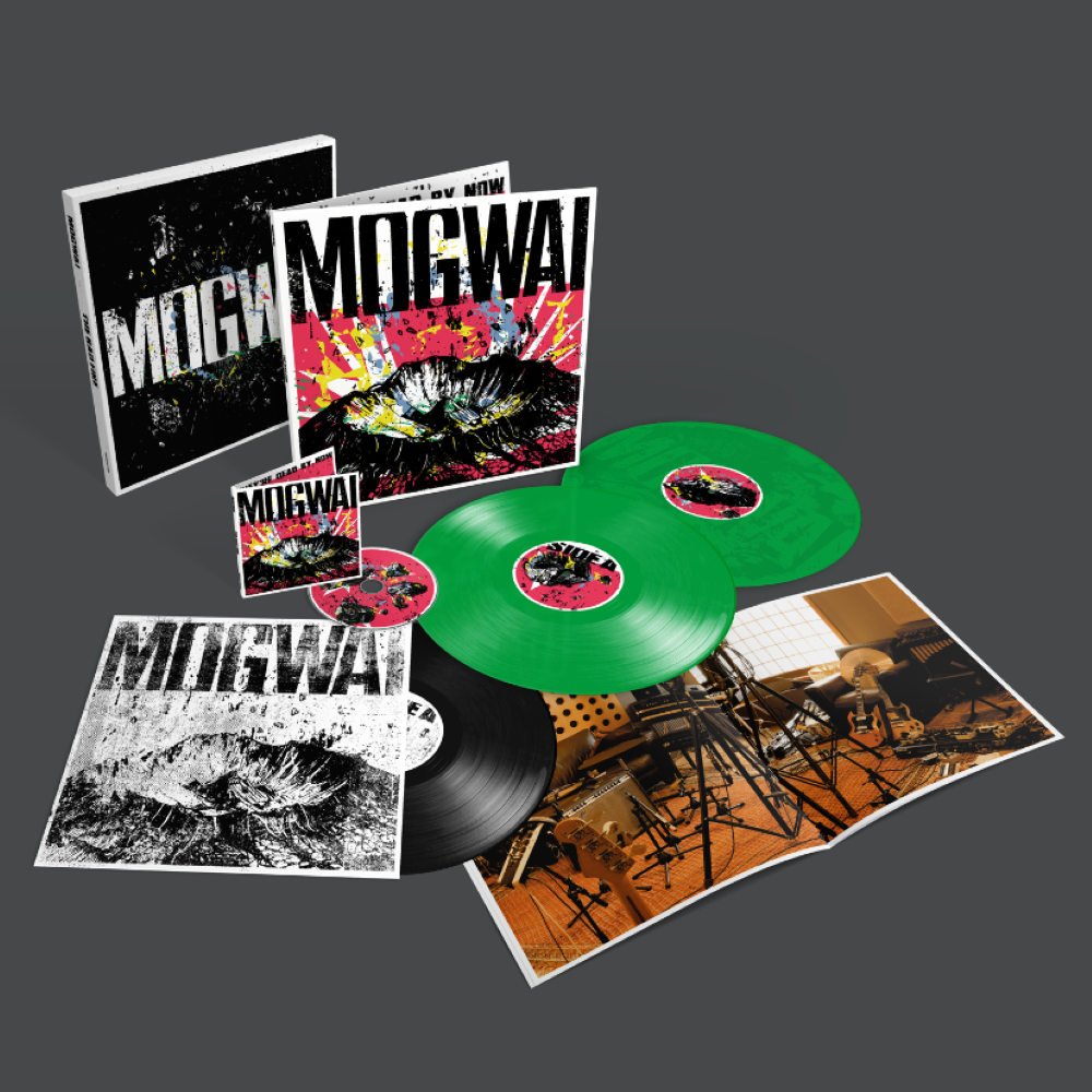 Mogwai The Bad Fire Vinyl LP Box Set Green Colour Due Out 24/01/25 - VINYL LP "VINYLBADGES"