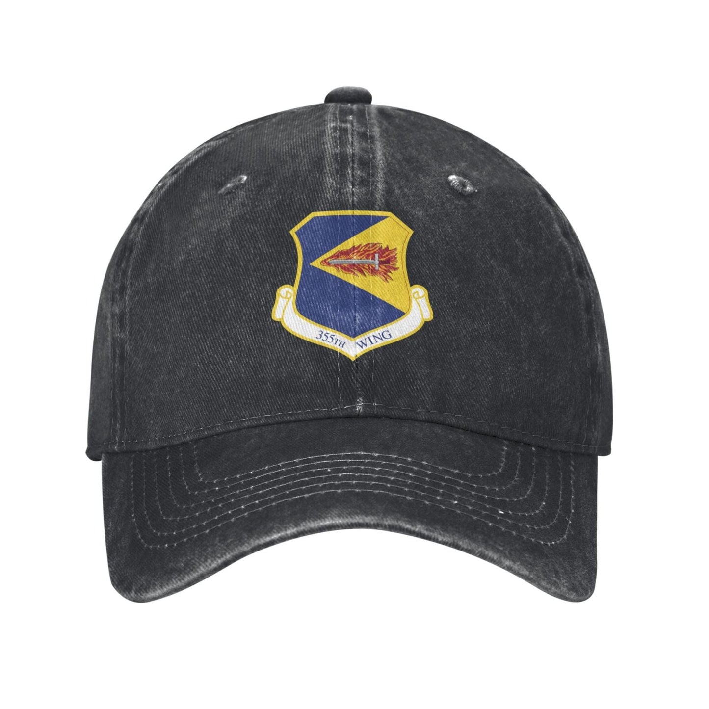 355th Wing Printing unisex baseball cap adjustable cap veteran gift