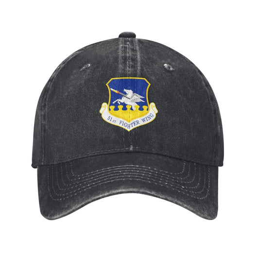 51st Fighter Wing Printed unisex baseball cap adjustable cap veteran gift