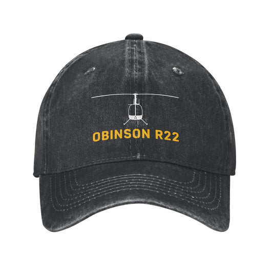 Obinson R22 Printing unisex baseball cap adjustable hats Outdoor leisure hat veteran gift