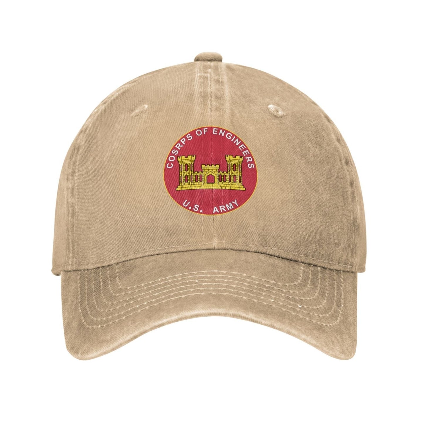 US Army Corps Of Engineers Branch Printing unisex baseball cap adjustable hats veteran gift