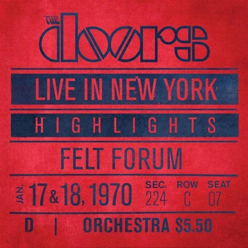 The Doors: Live in New York - VINYL LP "VINYLBADGES"