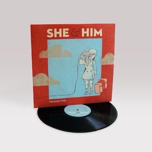 She & Him: Volume Two - VINYL LP "VINYLBADGES"