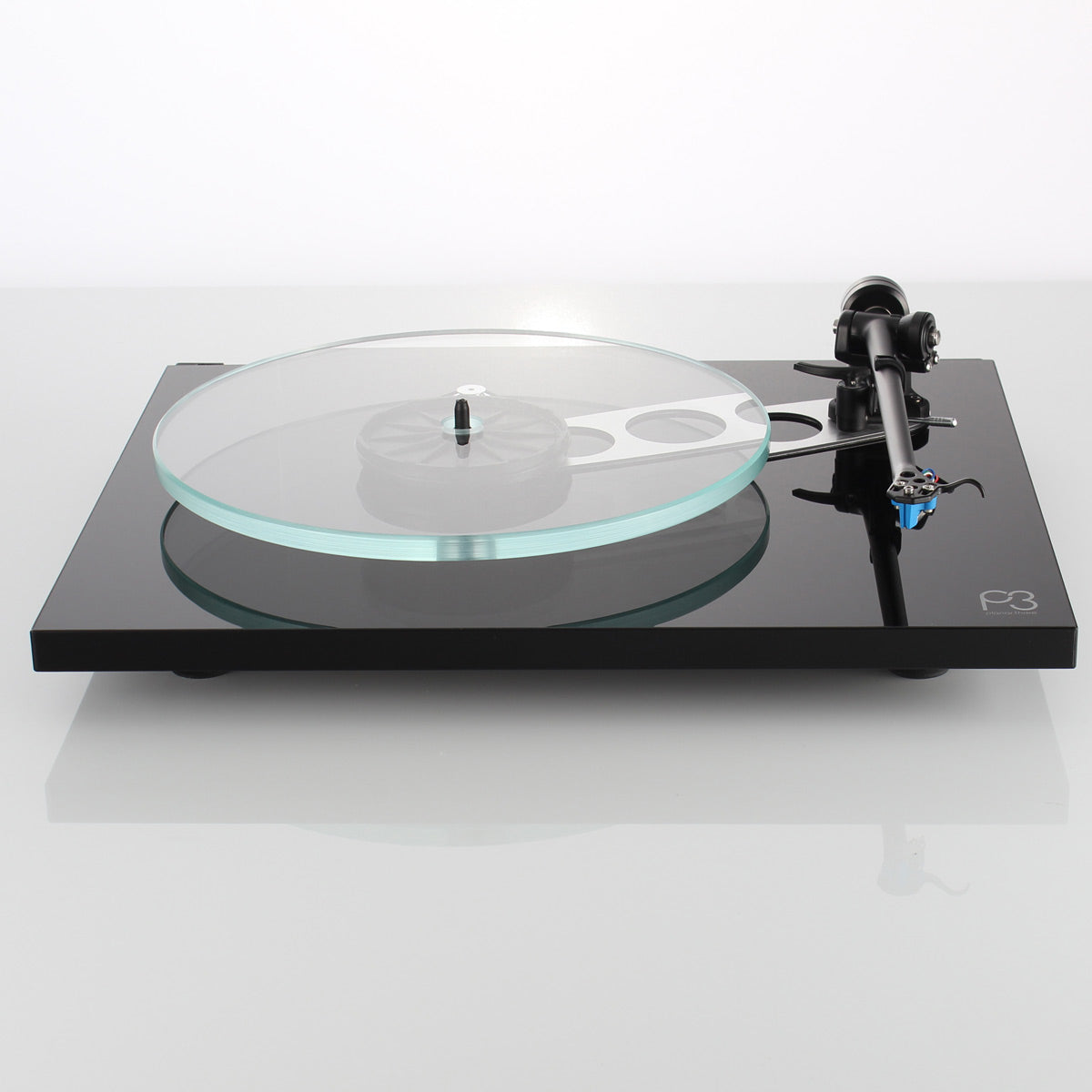 Rega Planar 3 Turntable with Elys 2 MM Cartridge (Gloss Black)