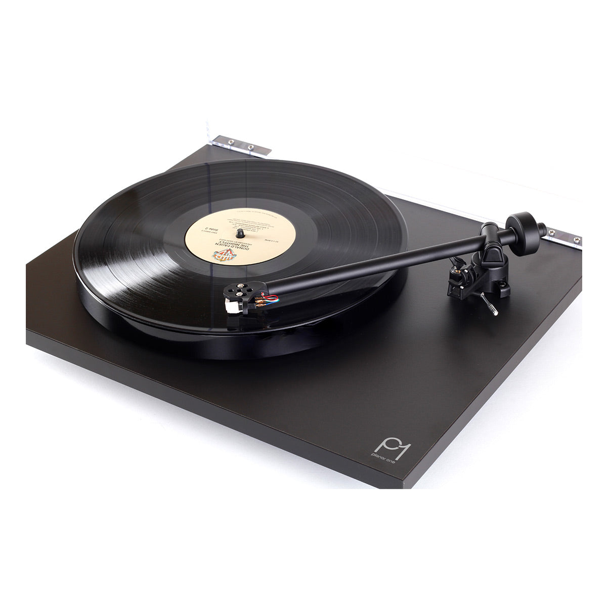 Rega Planar 1 Turntable with Premounted Carbon MM Cartridge (Matte Black)