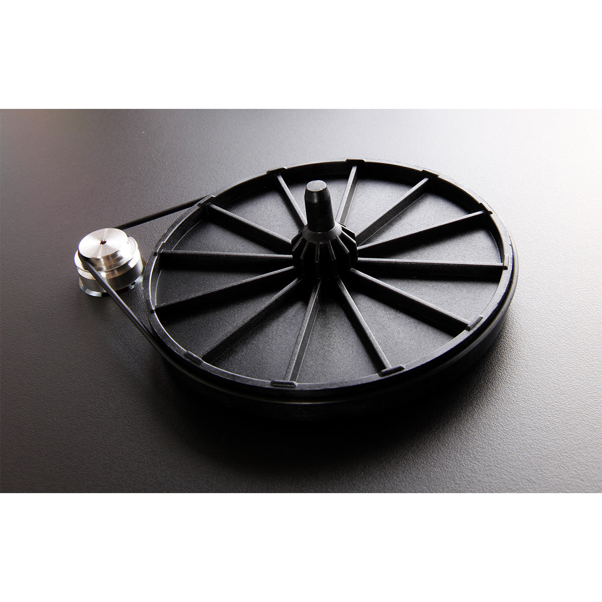 Rega Planar 1 Turntable with Premounted Carbon MM Cartridge (Matte Black)
