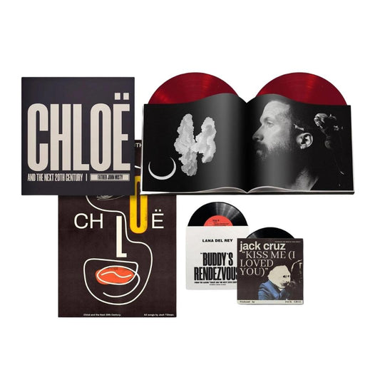 Father John Misty Chloë And The Next 20th Century Indies Red Vinyl LP Box Set 2022 - VINYL LP "VINYLBADGES"