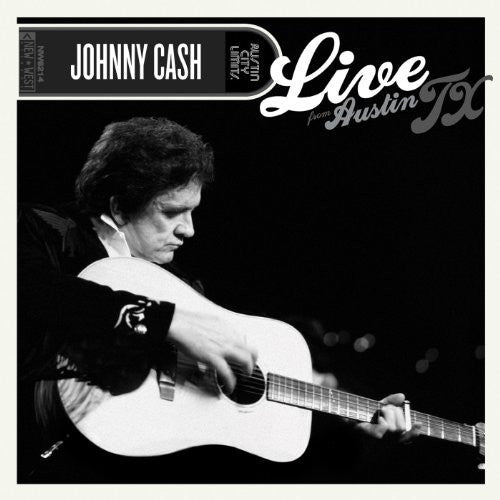 Johnny Cash: Live from Austin TX - VINYL LP "VINYLBADGES"