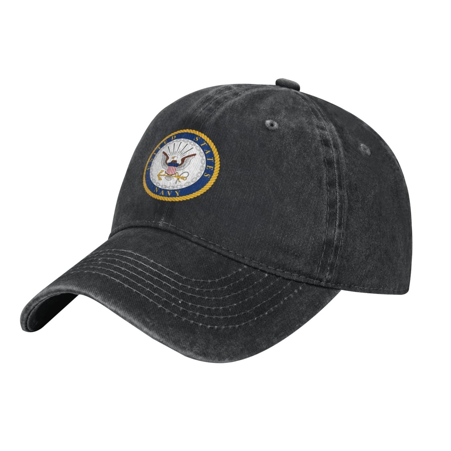 Emblem Of The United States Navy Printed unisex baseball cap adjustable cap veteran gift