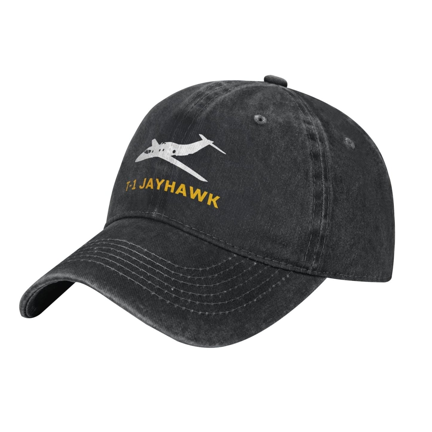 T-1 Jayhawk Printing unisex baseball cap adjustable hats Outdoor leisure hat veteran gift