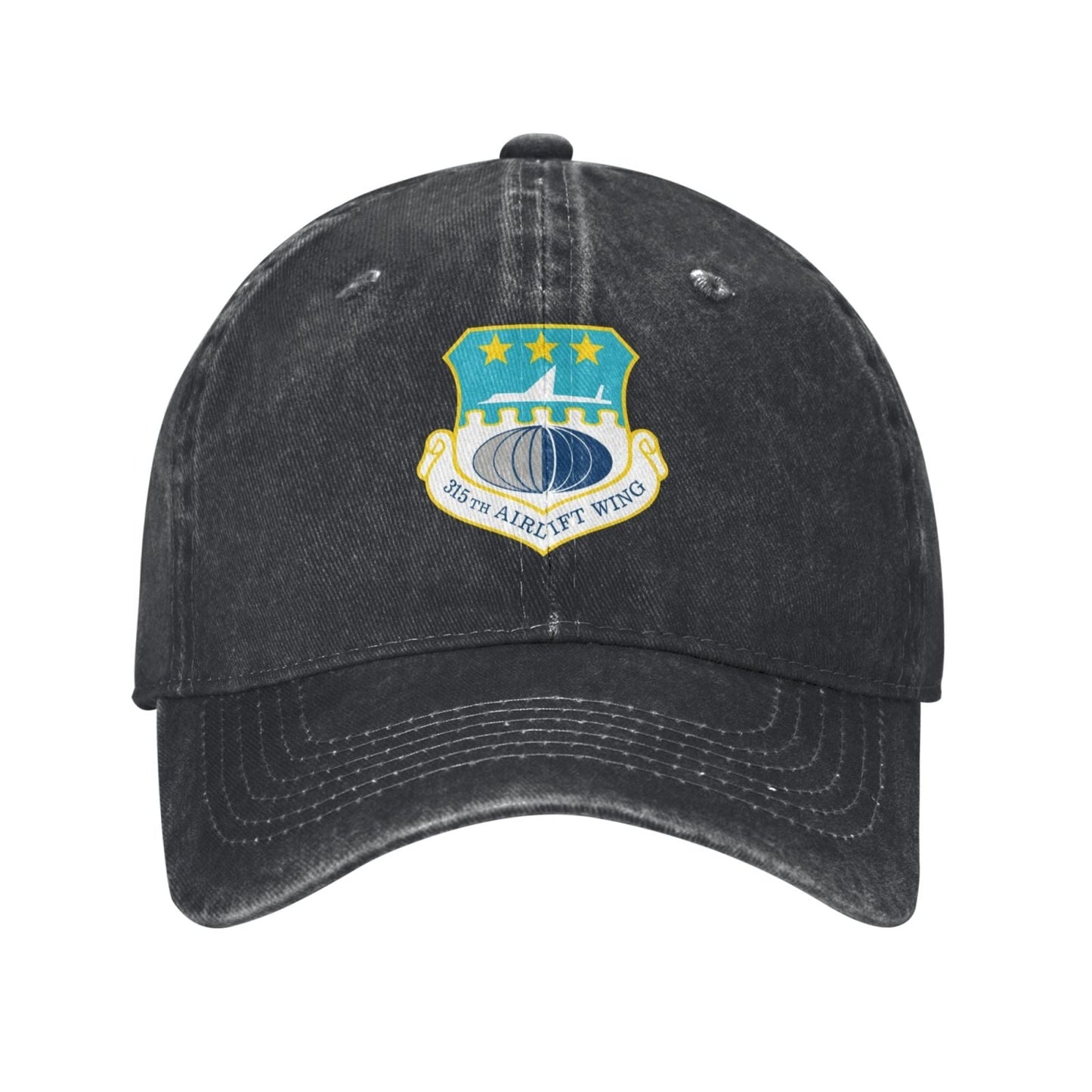 315th Airlift Wing Printing unisex baseball cap adjustable cap veteran gift