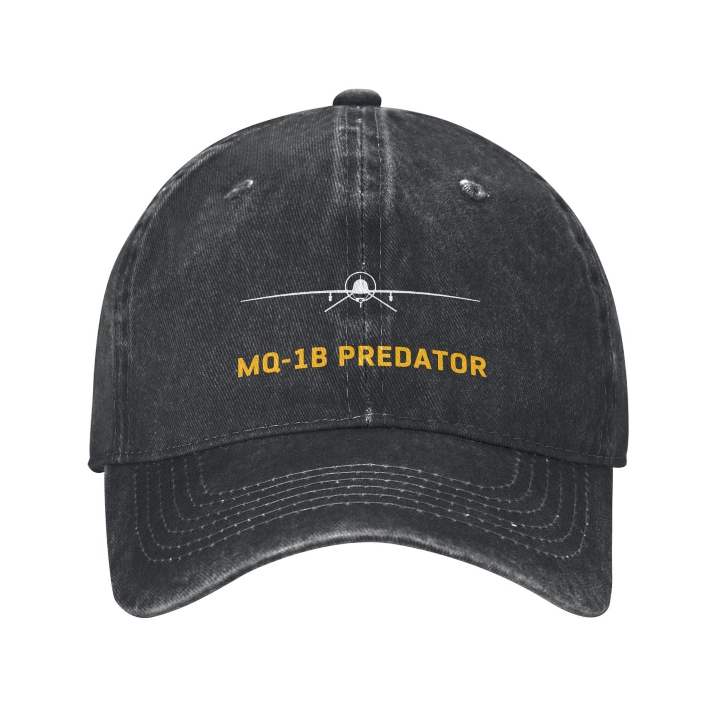 MQ-1B Predator Printing unisex baseball cap adjustable hats Outdoor leisure hat veteran gift