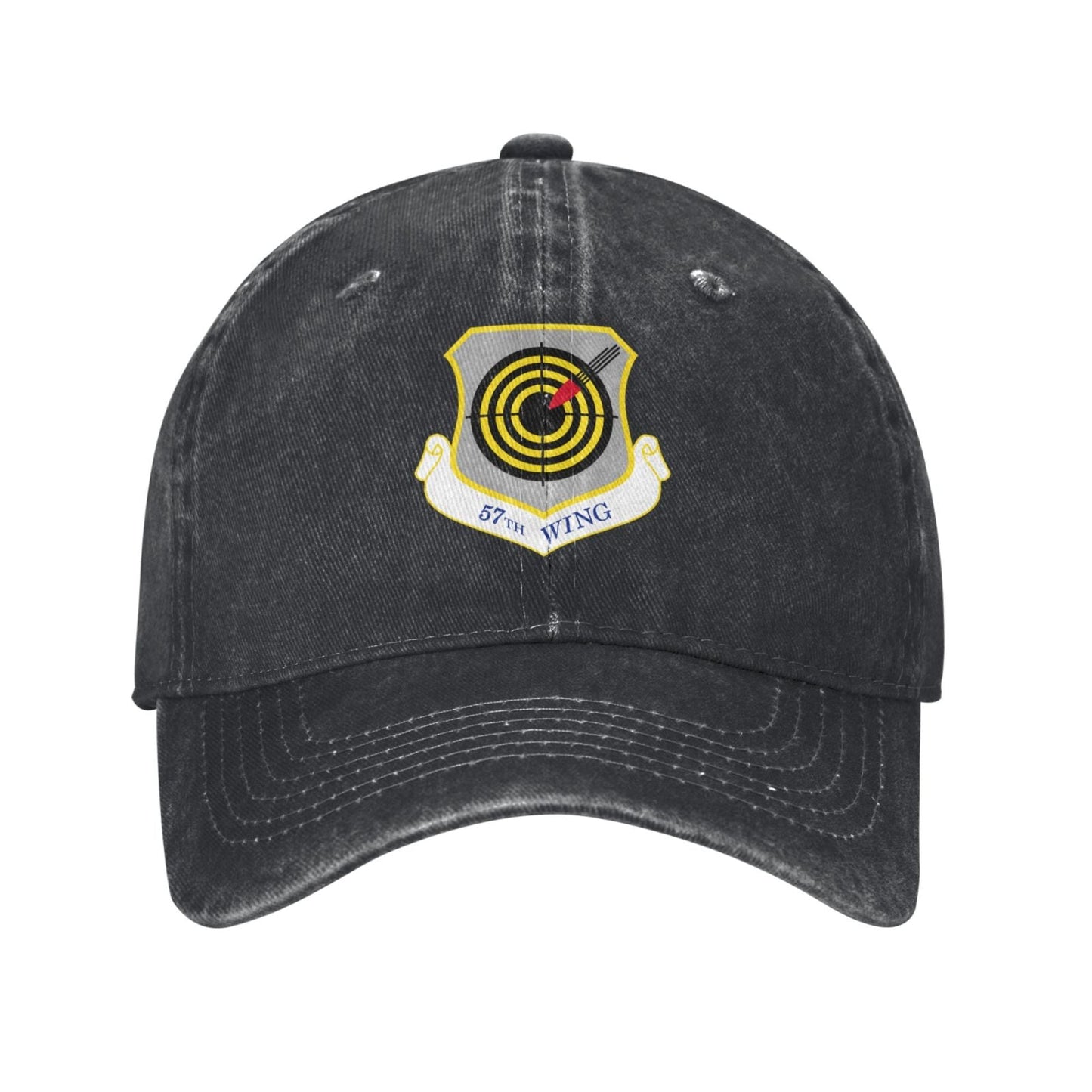 USAF 57th Wing Shield Printing unisex baseball cap adjustable cap veteran gift