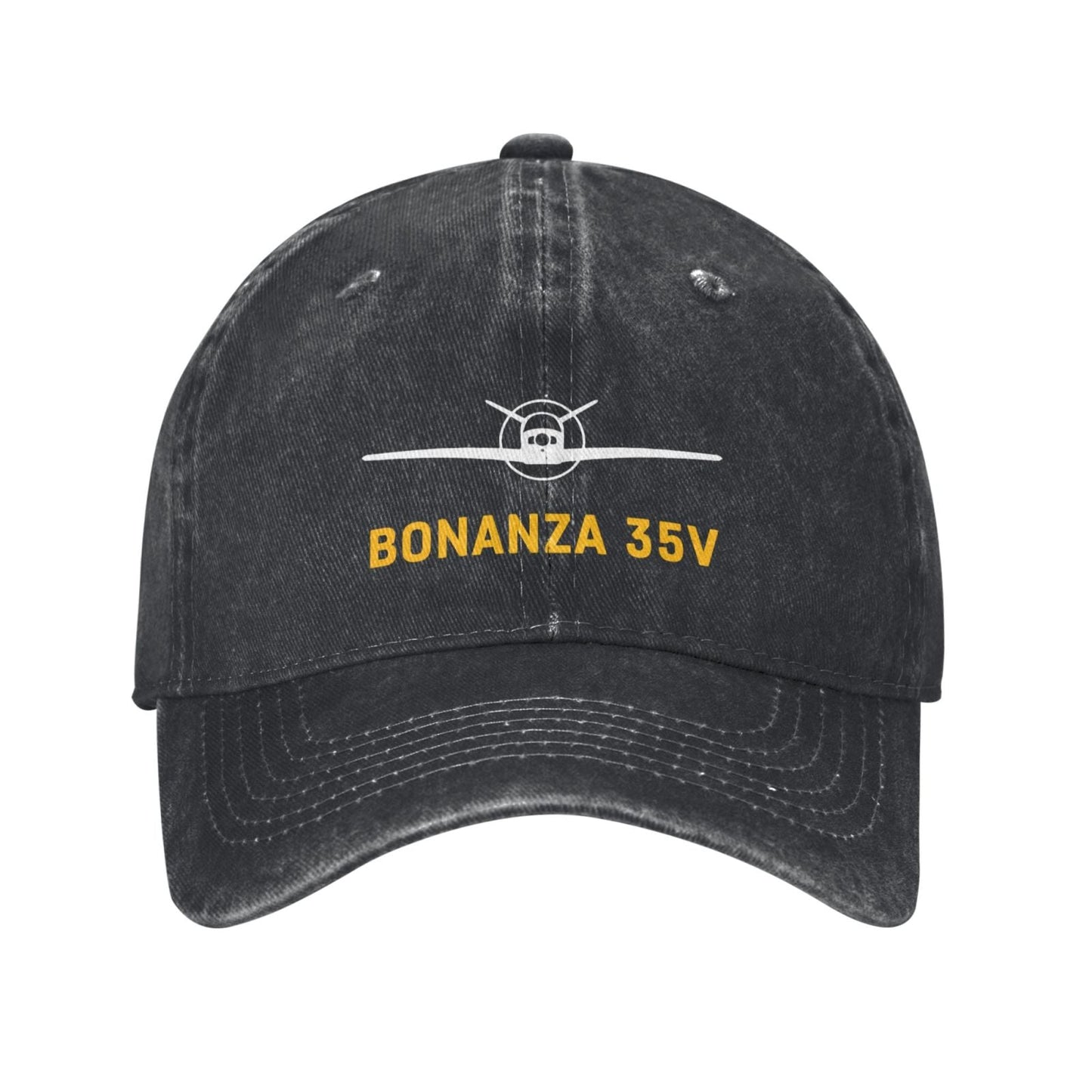 Bonanza 35V Printing unisex baseball cap adjustable hats Outdoor leisure hat veteran gift