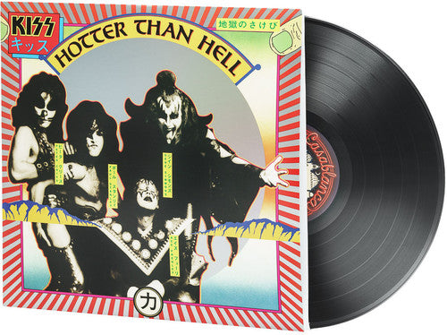Kiss: Hotter Than Hell - VINYL LP "VINYLBADGES"