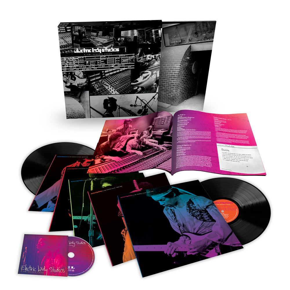 Jimi Hendrix Electric Lady Studios: A Jimi Hendrix Vision Vinyl LP Box Set 2024 - VINYL LP "VINYLBADGES"