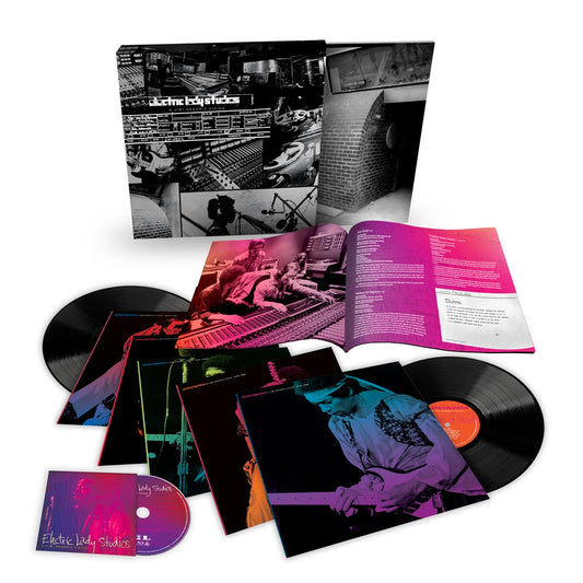 Jimi Hendrix Electric Lady Studios: A Jimi Hendrix Vision Vinyl LP Box Set 2024 - VINYL LP "VINYLBADGES"
