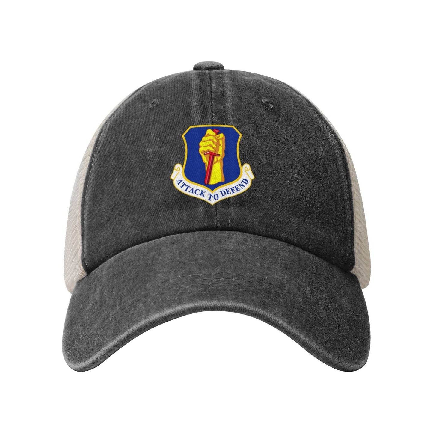 35th Fighter Wing Printed unisex baseball cap adjustable grid baseball cap veteran gift