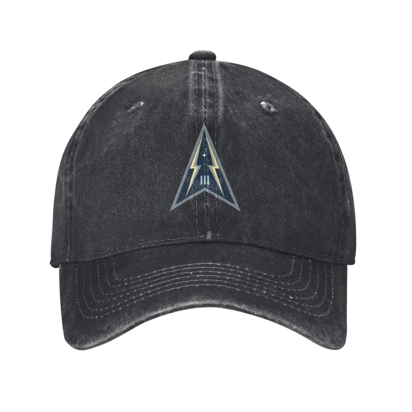 Space Delta 3 Emblem Printing unisex baseball cap adjustable cap veteran gift