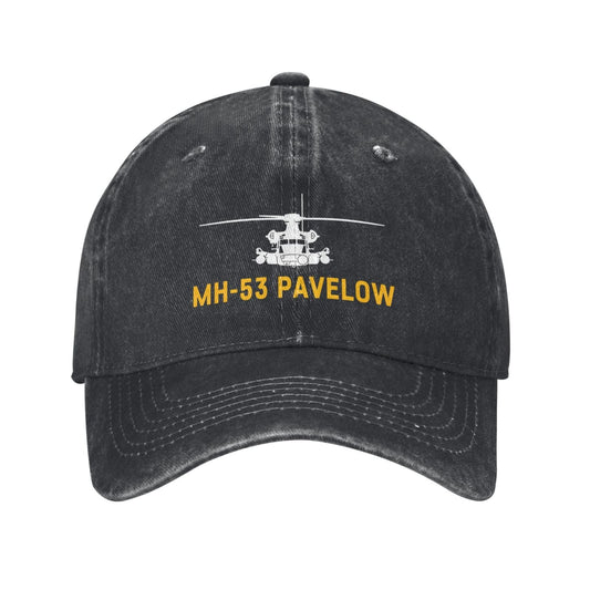 MH-53 Pavelow Printing unisex baseball cap adjustable hats Outdoor leisure hat veteran gift