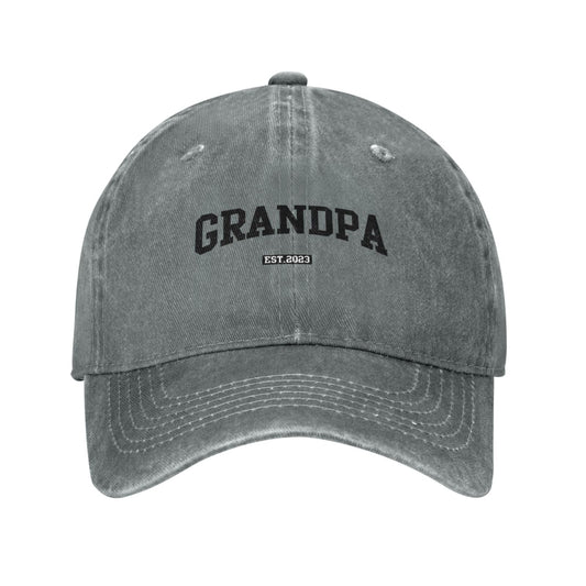 Grandpa Printing unisex baseball cap adjustable hats Outdoor leisure hat trucker cap