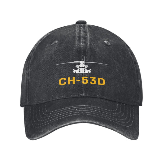 CH-53D Printing unisex baseball cap adjustable hats Outdoor leisure hat veteran gift