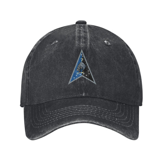 Space Delta 7 Emblem Printing unisex baseball cap adjustable cap veteran gift