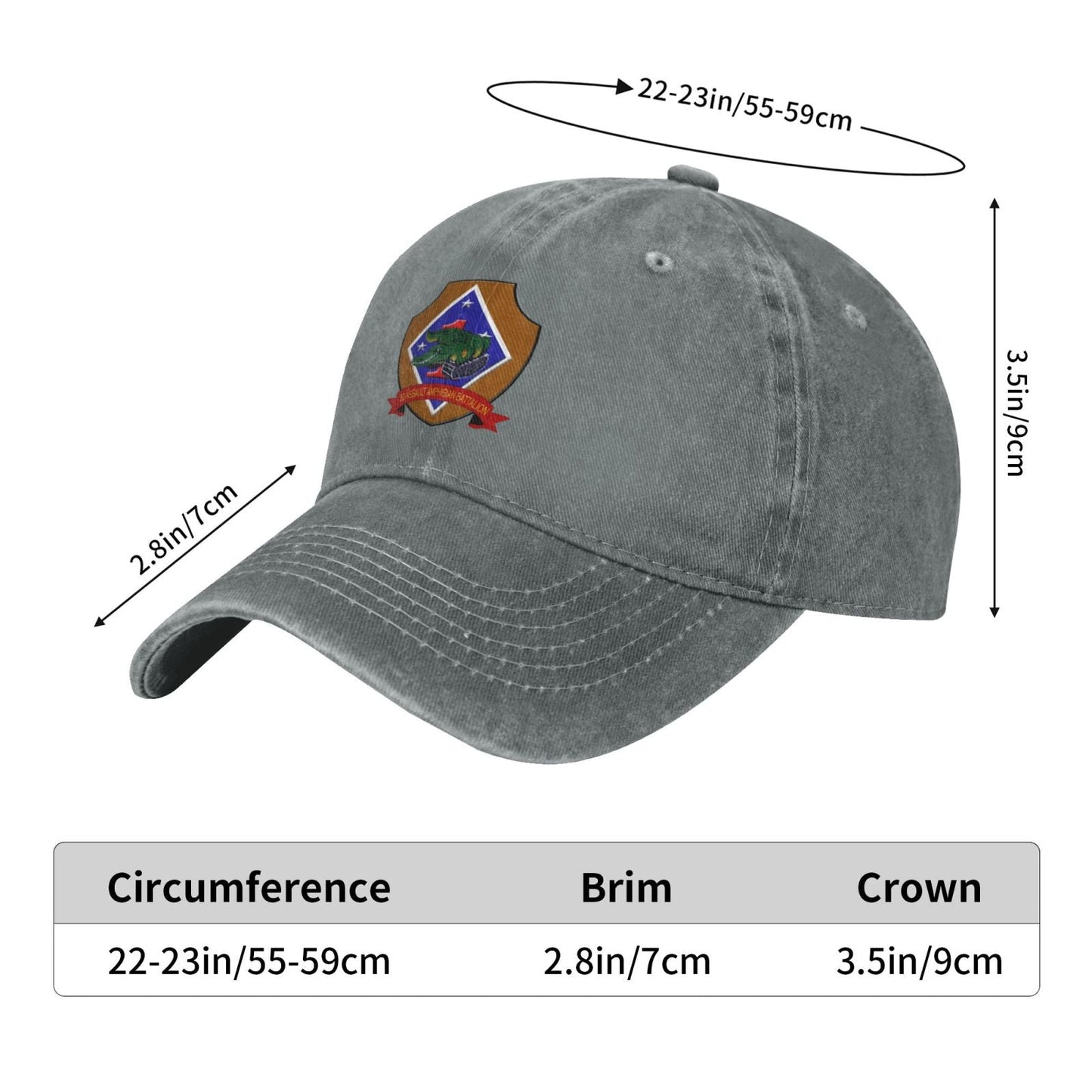 3rdAAVinsignia Printed unisex baseball cap adjustable cap veteran gift