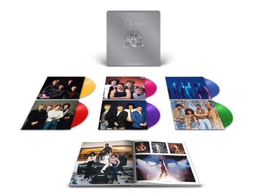 Queen Platinum Collection Colour Vinyl 6LP Box Set 2022 - VINYL LP "VINYLBADGES"