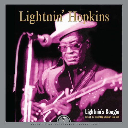 Lightnin Hopkins: Lightnin's Boogie: Live At The Rising Sun Celebrity Jazz Club - VINYL LP "VINYLBADGES"