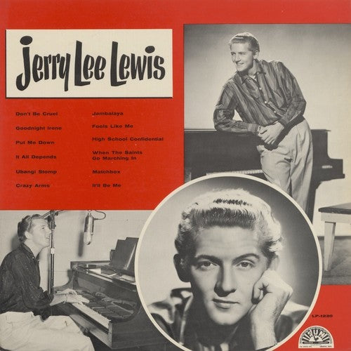 Jerry Lee Lewis: Jerry Lee Lewis - VINYL LP "VINYLBADGES"